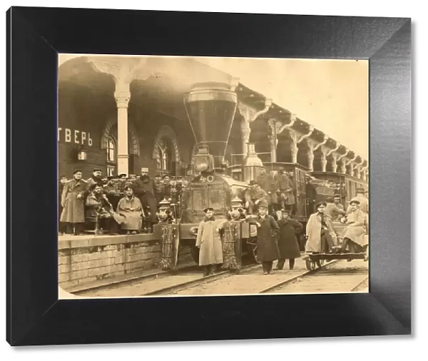 Tver Station of the Moscow-Saint Petersburg Railway (Nicholas Railway), 1855-1864