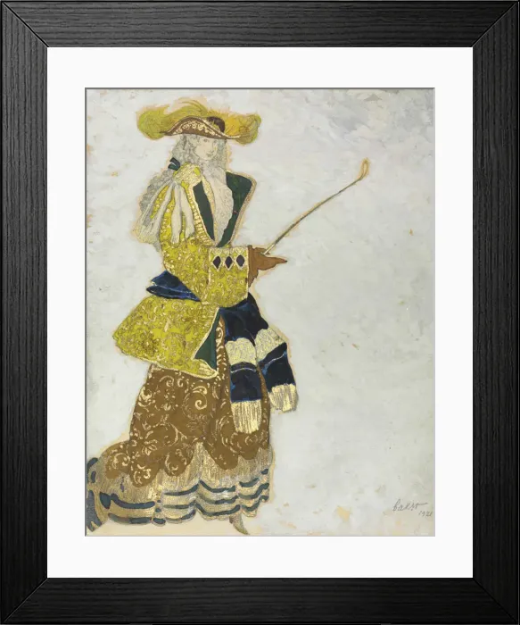Framed Print : Costume design for the ballet Sleeping Beauty by P. Tchaikovsky, 1921 Framed Print : Costume design for the ballet Sleeping Beauty by P. Tchaikovsky, 1921