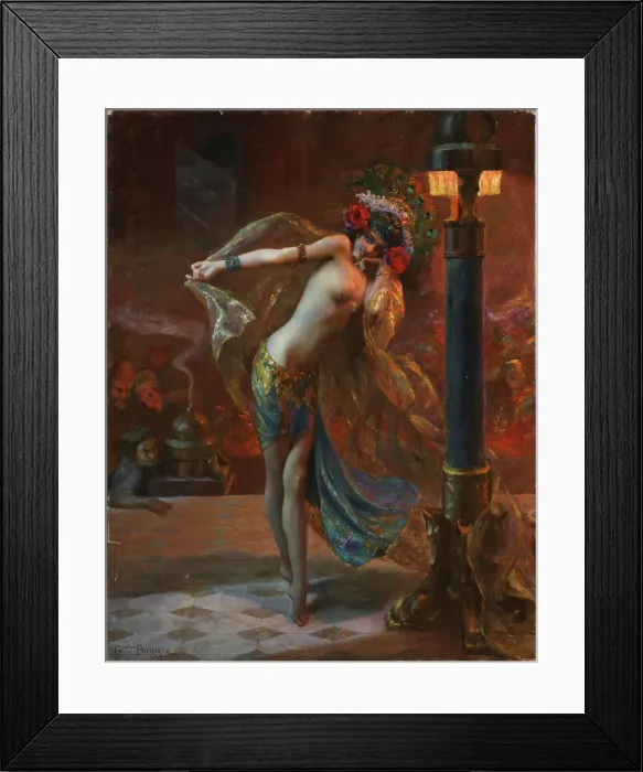 Framed Print : Dance of the seven veils, 1925 Framed Print : Dance of the seven veils, 1925
