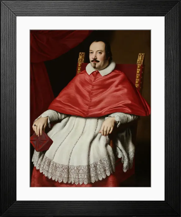 Framed Print : Portrait of Cardinal Pietro Ottoboni (1610-1691) Framed Print : Portrait of Cardinal Pietro Ottoboni (1610-1691)