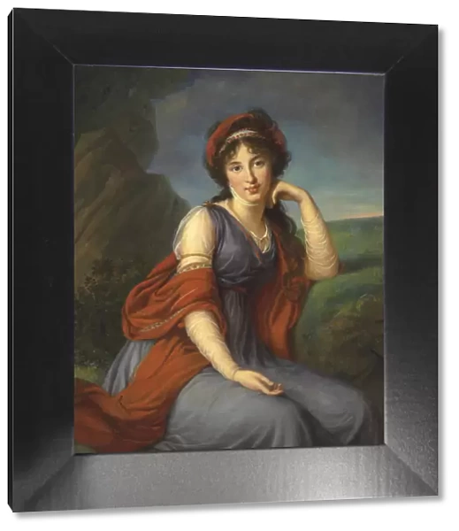 Portrait of Countess Maria Grigoryevna Razumovskaya (1772-1865), nee Vyazemskaya, 1798