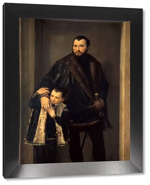 Conte Iseppo da Porto with his son Adrian, ca 1552