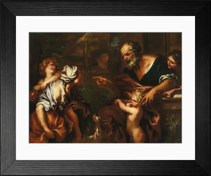 Framed Print : The Repudiation of Hagar Framed Print : The Repudiation of Hagar
