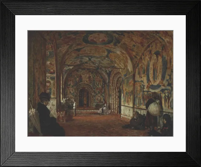 Framed Print : The entrance of a 17th Century Church in Yaroslavl, ca 1894 Framed Print : The entrance of a 17th Century Church in Yaroslavl, ca 1894