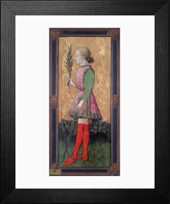 Framed Print : Saint Julian, 1445-1446 Framed Print : Saint Julian, 1445-1446