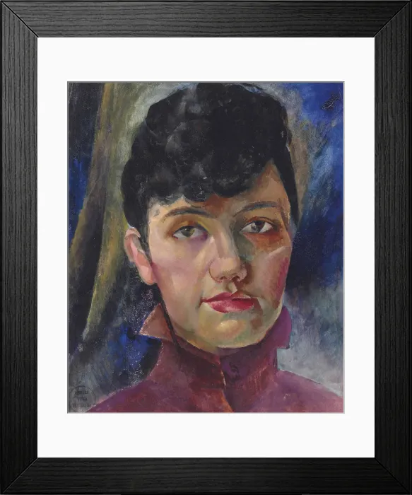 Framed Print : Self-Portrait, ca 1919 Framed Print : Self-Portrait, ca 1919