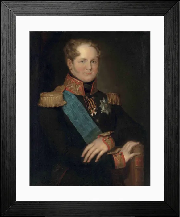 Framed Print : Portrait of Emperor Alexander I (1777-1825) Framed Print : Portrait of Emperor Alexander I (1777-1825)