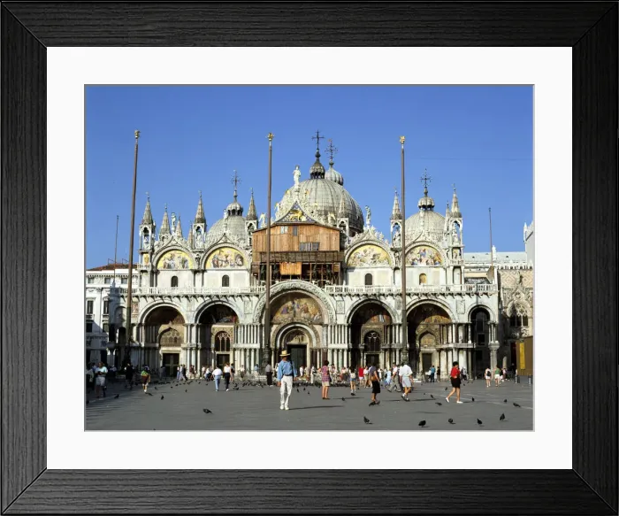 Framed Print : St Marks Basilica, Venice, Italy Framed Print : St Marks Basilica, Venice, Italy