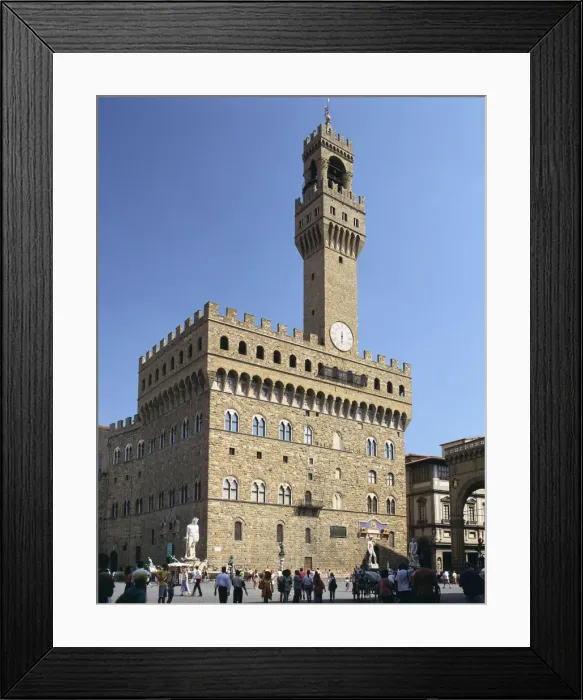 Framed Print : Piazza della Signoria and Palazzo Vecchio, Florence, Italy Framed Print : Piazza della Signoria and Palazzo Vecchio, Florence, Italy