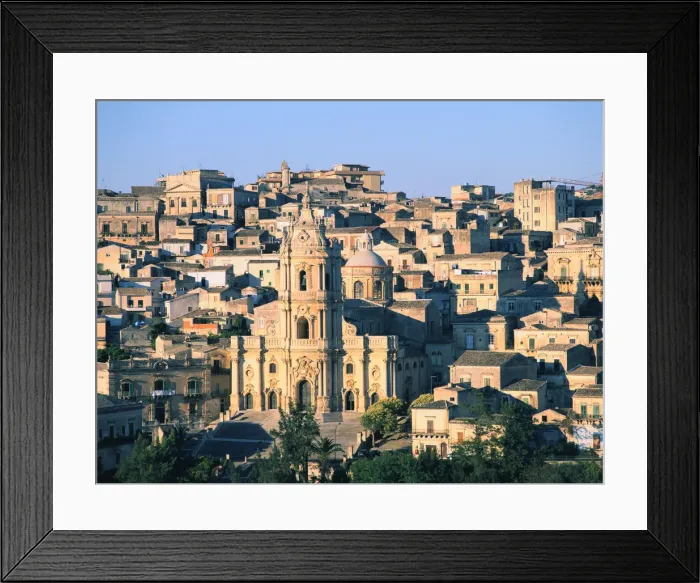 Framed Print : Modica, Sicily, Italy Framed Print : Modica, Sicily, Italy