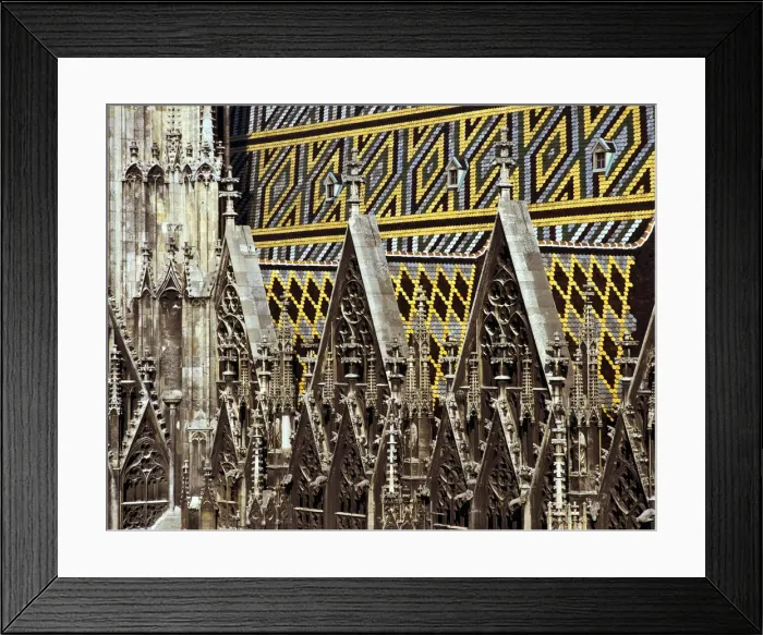 Framed Print : St Stephens Cathedral, (Stephansdom), Vienna, Austria Framed Print : St Stephens Cathedral, (Stephansdom), Vienna, Austria