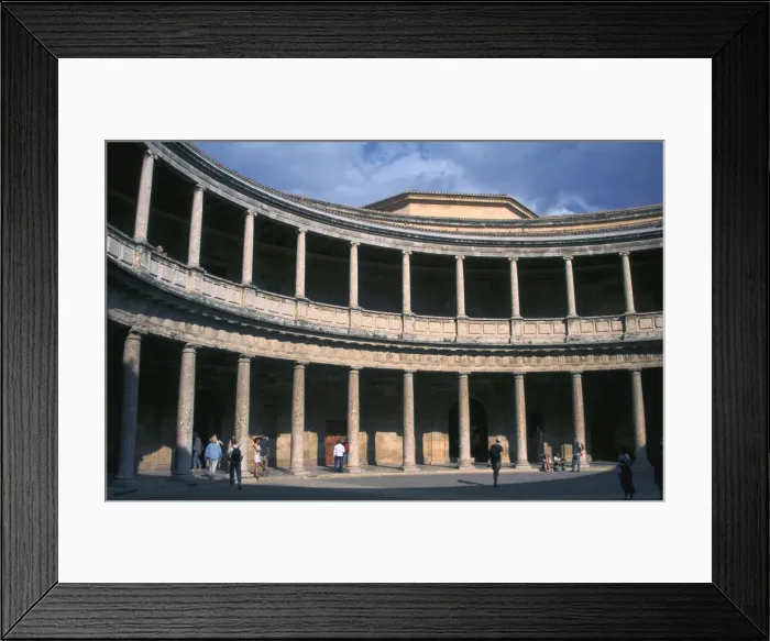 Framed Print : Palace of Charles V, Alhambra, Granada, Andalusia, Spain Framed Print : Palace of Charles V, Alhambra, Granada, Andalusia, Spain