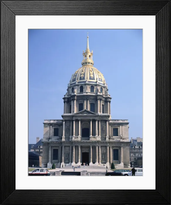 Framed Print : Les Invalides from the Pont Alexandre III, Paris, France Framed Print : Les Invalides from the Pont Alexandre III, Paris, France