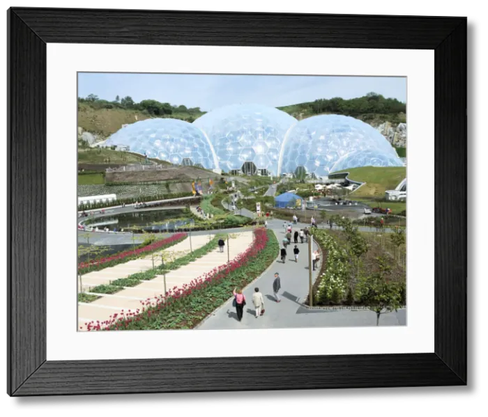 Framed Print : Humid Tropics Biome, Eden Project, Cornwall Framed Print : Humid Tropics Biome, Eden Project, Cornwall