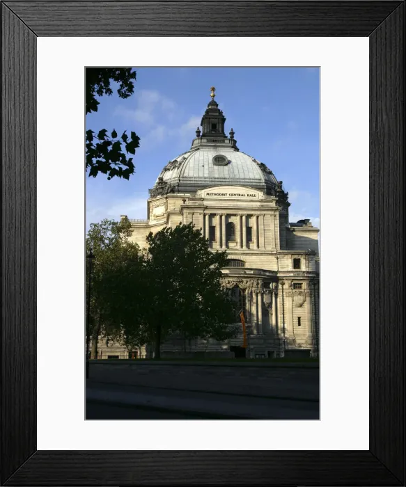 Framed Print : Westminster Methodist Hall, London, 2005 Framed Print : Westminster Methodist Hall, London, 2005