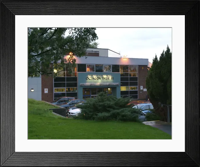 Framed Print : Octagon Theatre, Yeovil, Somerset, 2005 Framed Print : Octagon Theatre, Yeovil, Somerset, 2005
