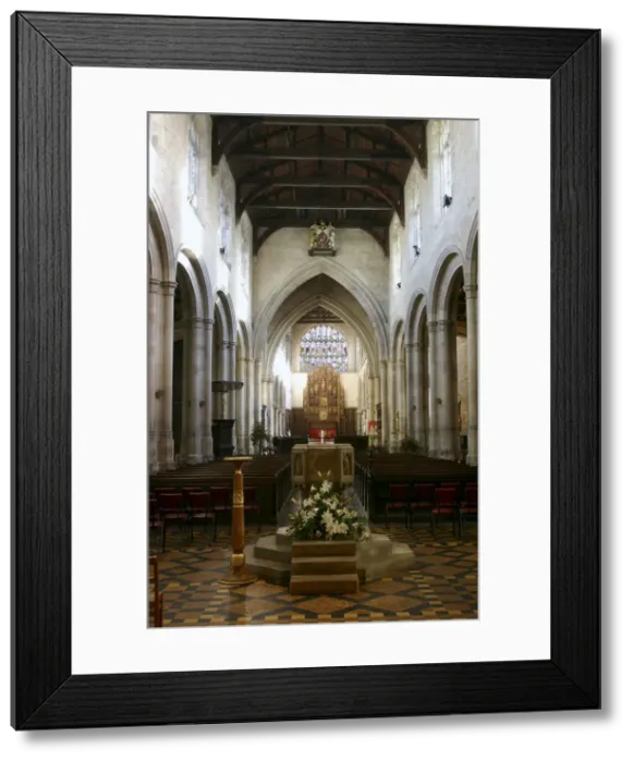 Framed Print : St Margarets Church, Kings Lynn, Norfolk, 2005 Framed Print : St Margarets Church, Kings Lynn, Norfolk, 2005