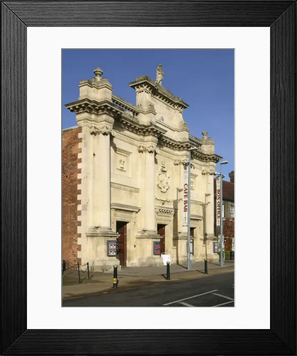Framed Print : Corn Exchange, Kings Lynn, Norfolk, 2005 Framed Print : Corn Exchange, Kings Lynn, Norfolk, 2005