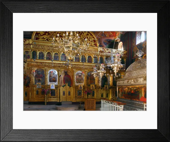 Framed Print : Monastery church of Agios Gerasimos, Kefalonia, Greece Framed Print : Monastery church of Agios Gerasimos, Kefalonia, Greece
