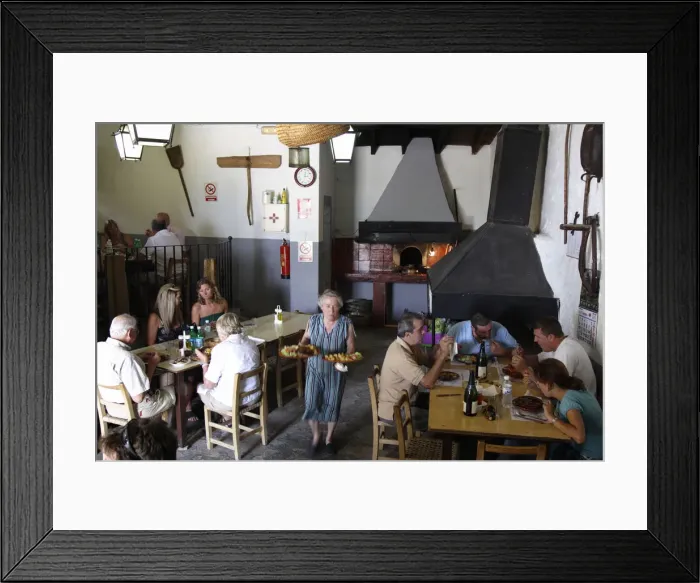 Framed Print : Es Verger restaurant near Alaro, Mallorca, Spain Framed Print : Es Verger restaurant near Alaro, Mallorca, Spain