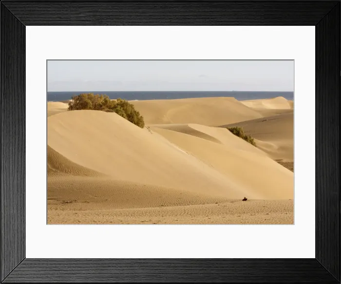 Framed Print : Maspalomas sand dunes, Gran Canaria, Canary Islands, Spain Framed Print : Maspalomas sand dunes, Gran Canaria, Canary Islands, Spain