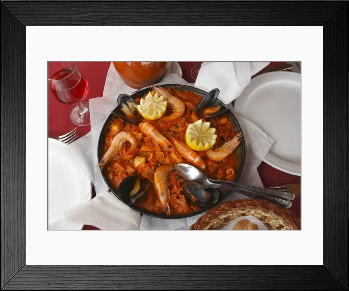 Framed Print : Paella, Gran Canaria, Canary Islands, Spain Framed Print : Paella, Gran Canaria, Canary Islands, Spain