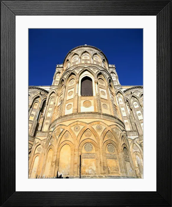 Framed Print : Cathedral, Monreale, Sicily, Italy Framed Print : Cathedral, Monreale, Sicily, Italy