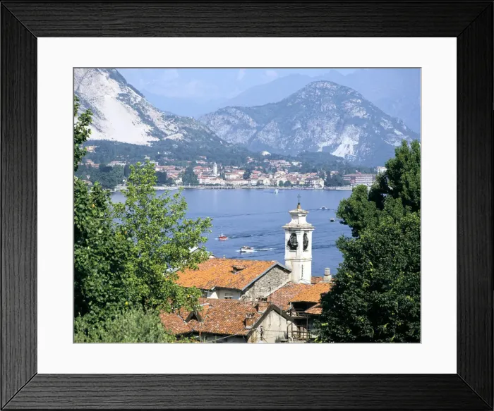 Framed Print : Lake Maggiore, Italy Framed Print : Lake Maggiore, Italy