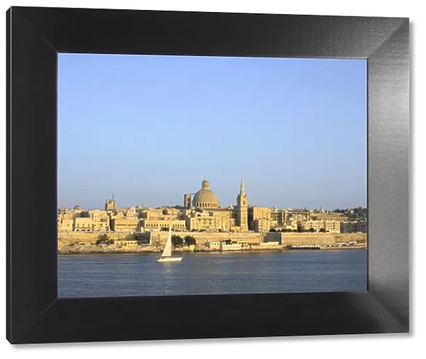 Valletta, viewed from Sliema, Malta