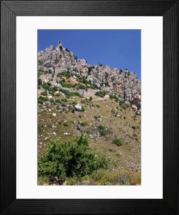 Framed Print : St Hilarion Castle, North Cyprus Framed Print : St Hilarion Castle, North Cyprus