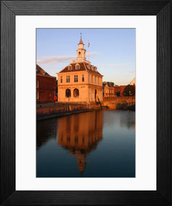Framed Print : Custom House at dusk, Purfleet, Kings Lynn, Norfolk Framed Print : Custom House at dusk, Purfleet, Kings Lynn, Norfolk