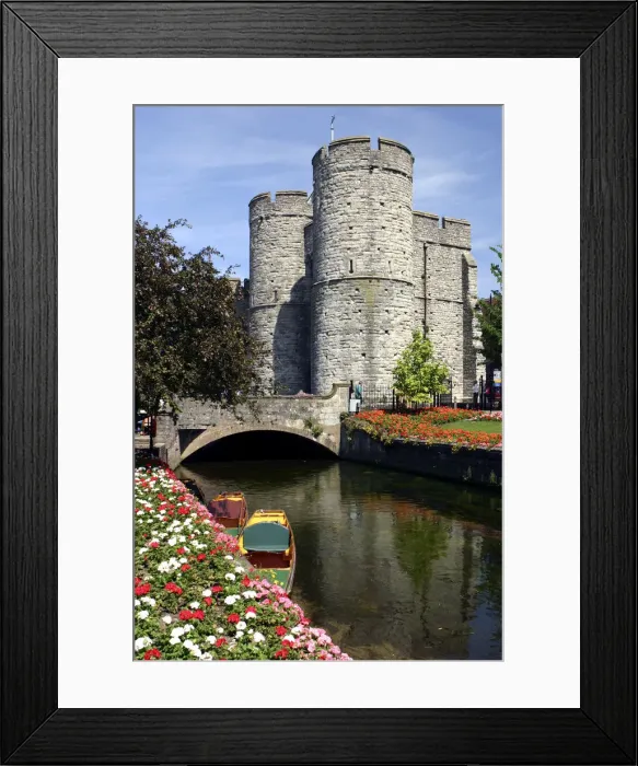 Framed Print : West Gate Towers, Canterbury, Kent Framed Print : West Gate Towers, Canterbury, Kent