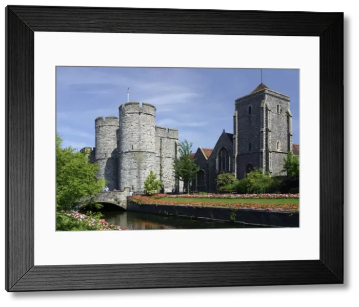 Framed Print : West Gate Towers, Canterbury, Kent Framed Print : West Gate Towers, Canterbury, Kent