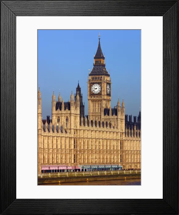 Framed Print : Houses of Parliament, London Framed Print : Houses of Parliament, London