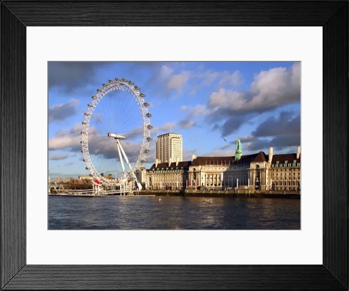 Framed Print : The London Eye, London Framed Print : The London Eye, London
