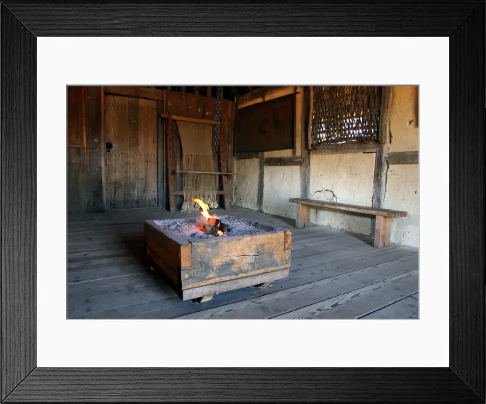Framed Print : West Stow Country Park and Anglo-Saxon Village, Bury St Edmunds, Suffolk Framed Print : West Stow Country Park and Anglo-Saxon Village, Bury St Edmunds, Suffolk