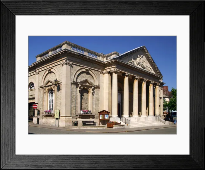 Framed Print : Corn Exchange Building, Bury St Edmunds, England Framed Print : Corn Exchange Building, Bury St Edmunds, England