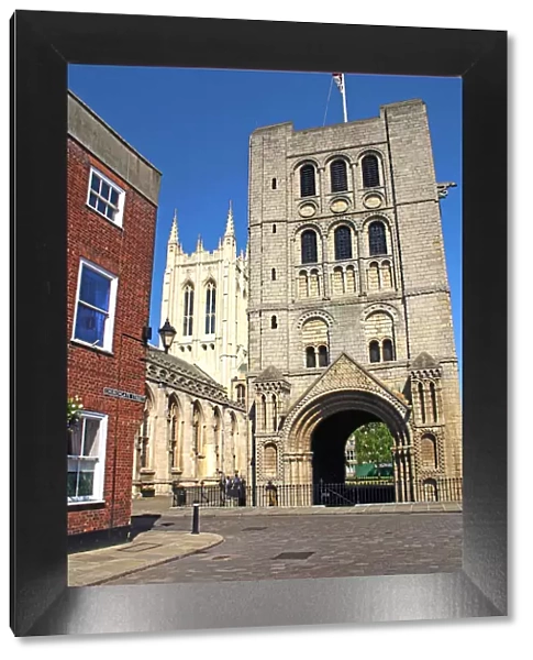 Norman Tower and Gatehouse, Bury St Edmunds, England
