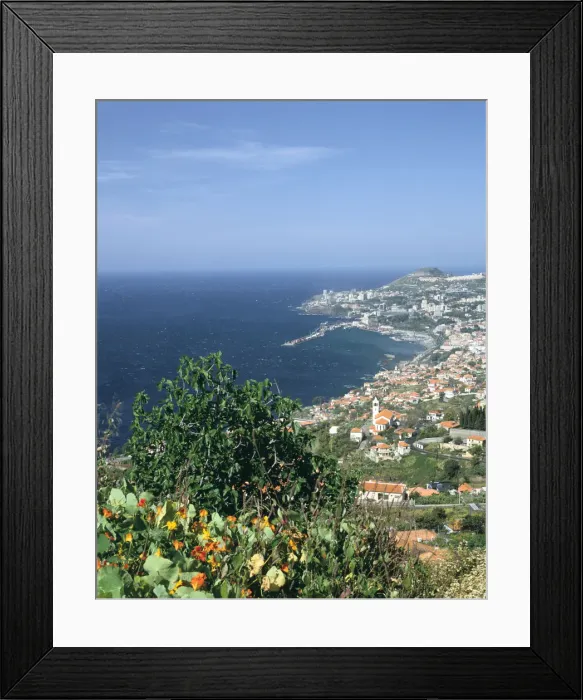 Framed Print : Panorama, Funchal, Madeira, Portugal Framed Print : Panorama, Funchal, Madeira, Portugal