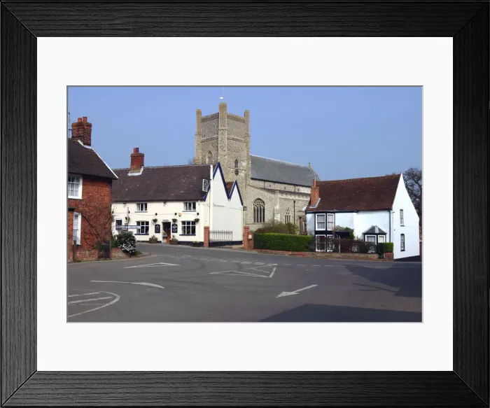 Framed Print : Orford Church, Suffolk Framed Print : Orford Church, Suffolk