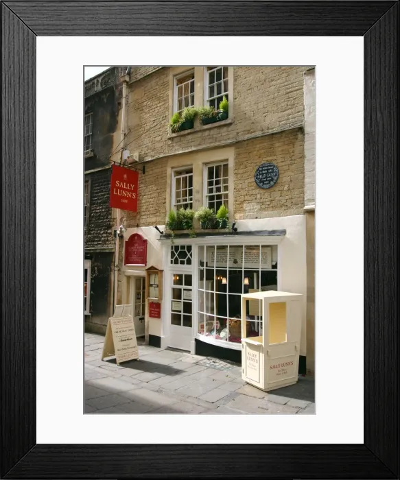 Framed Print : Sally Lunns House, Bath, Avon Framed Print : Sally Lunns House, Bath, Avon