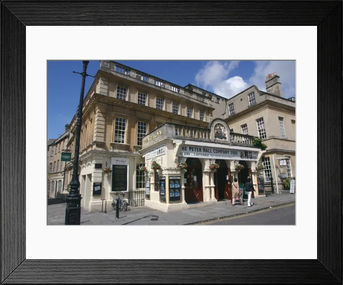 Framed Print : Theatre Royal, Bath, Avon Framed Print : Theatre Royal, Bath, Avon