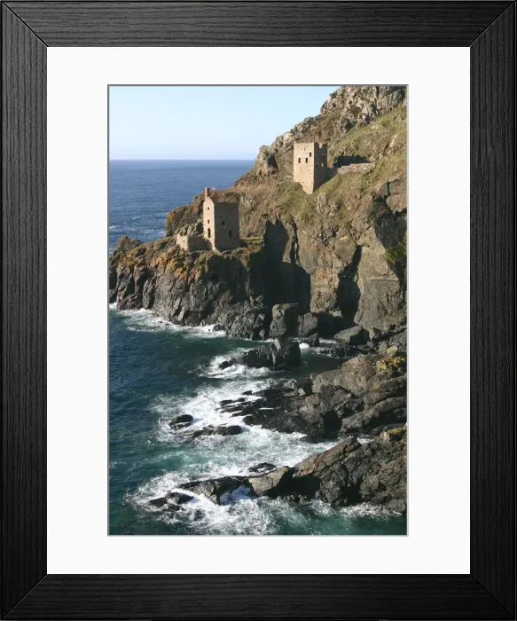 Framed Print : Botallack Mine engine houses, Cornwall Framed Print : Botallack Mine engine houses, Cornwall