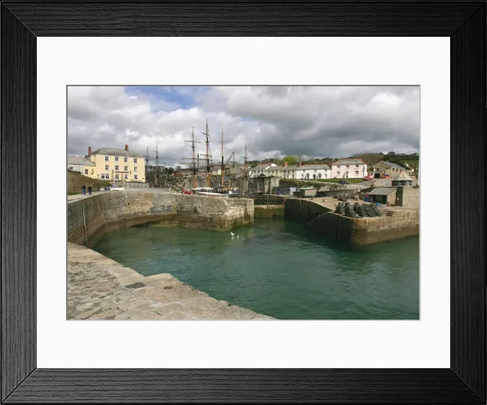 Framed Print : Charlestown, Cornwall Framed Print : Charlestown, Cornwall