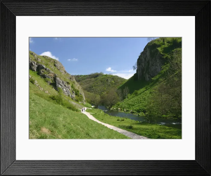Framed Print : Dovedale, Derbyshire Framed Print : Dovedale, Derbyshire