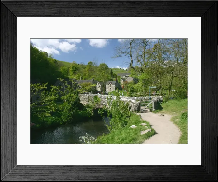 Framed Print : Milldale, Dovedale, Derbyshire Framed Print : Milldale, Dovedale, Derbyshire