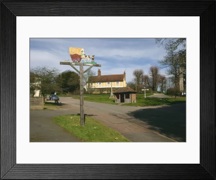 Framed Print : Elmdon, Essex Framed Print : Elmdon, Essex