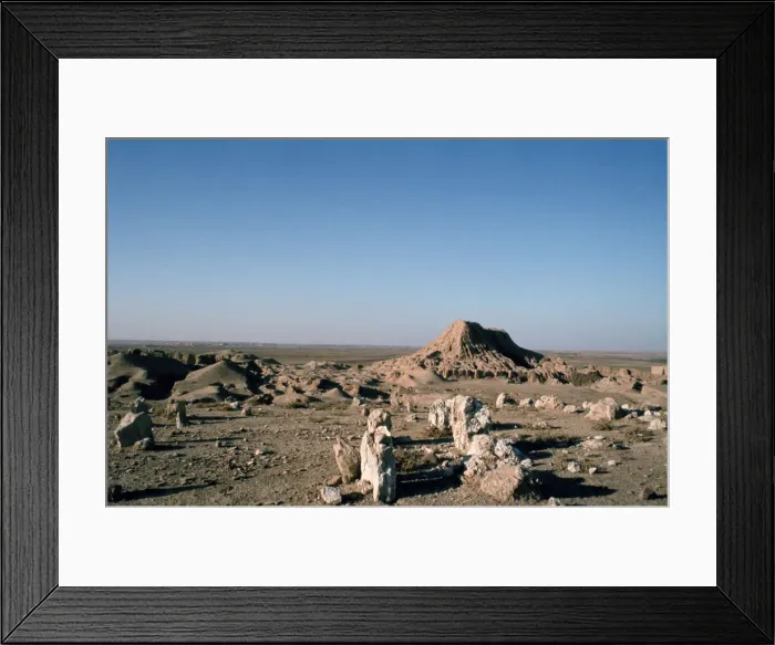 Framed Print : Ziggurat, Ashur, Iraq, 1977 Framed Print : Ziggurat, Ashur, Iraq, 1977