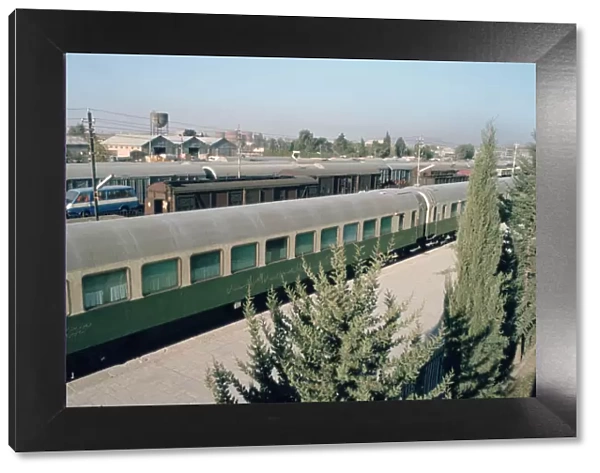 Railway station where Agatha Christie arrived, Mosul, Iraq, 1977