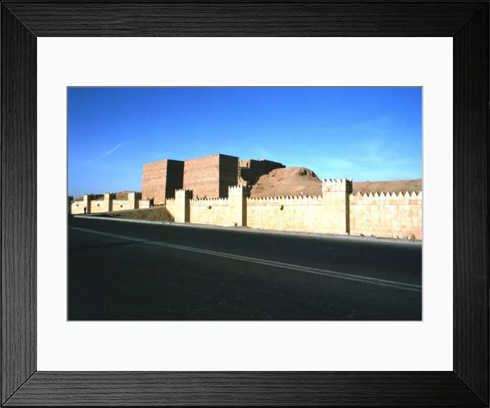 Framed Print : Mashki Gate, Nineveh, Iraq, 1977 Framed Print : Mashki Gate, Nineveh, Iraq, 1977